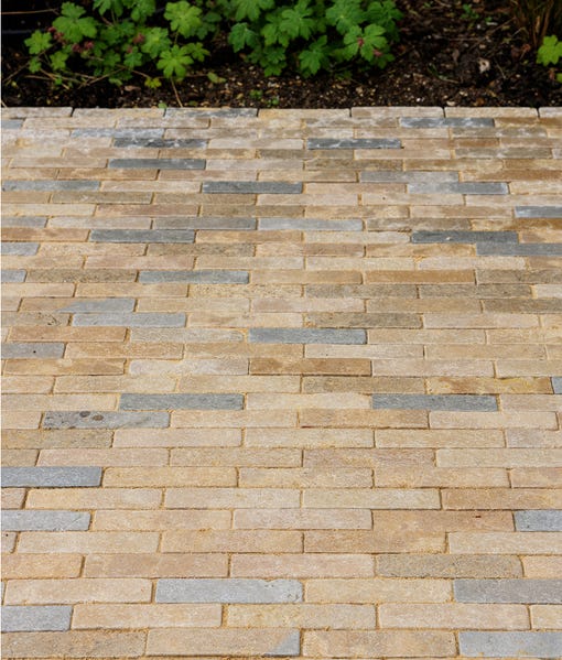 Castilan Limestone Tumbled Klinkers - 5 x 20 x 4.0cm-Ca Pietra-Tile.co.uk