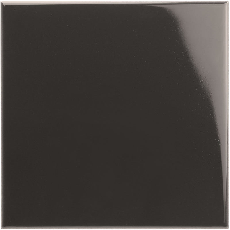 Image of Charcoal Grey Field Tile 15.2x15.2cm-Ceramic wall tile-Original Style-Tile.co.uk