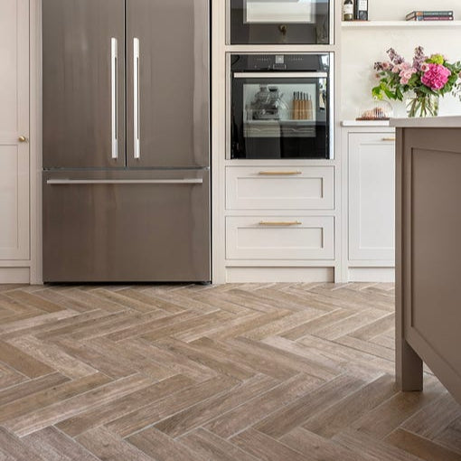 Image of Chatham Oak tile 9.8x50cm-Wood effect tile-Ca Pietra-Tile.co.uk