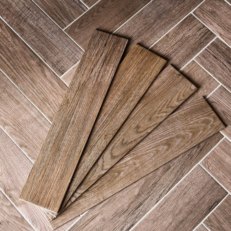 Image of Chatham Walnut tile 9.8x50cm-Wood effect tile-Ca Pietra-Tile.co.uk