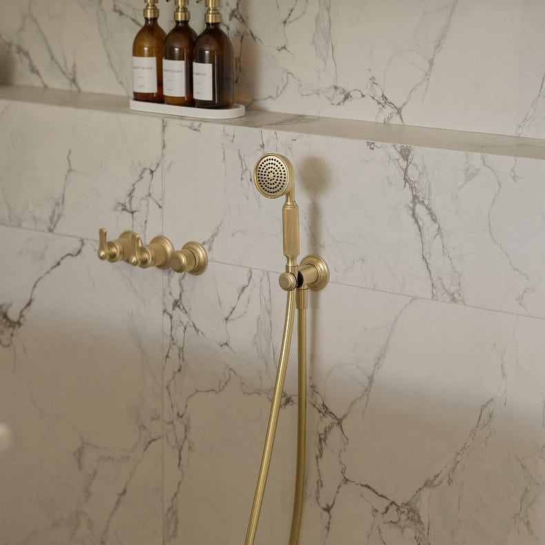 Image of Sculpture Porcelain Carrara Brushed 100 x 100 x 0.8cm-Wall and Floor tile-Ca Pietra-Tile.co.uk