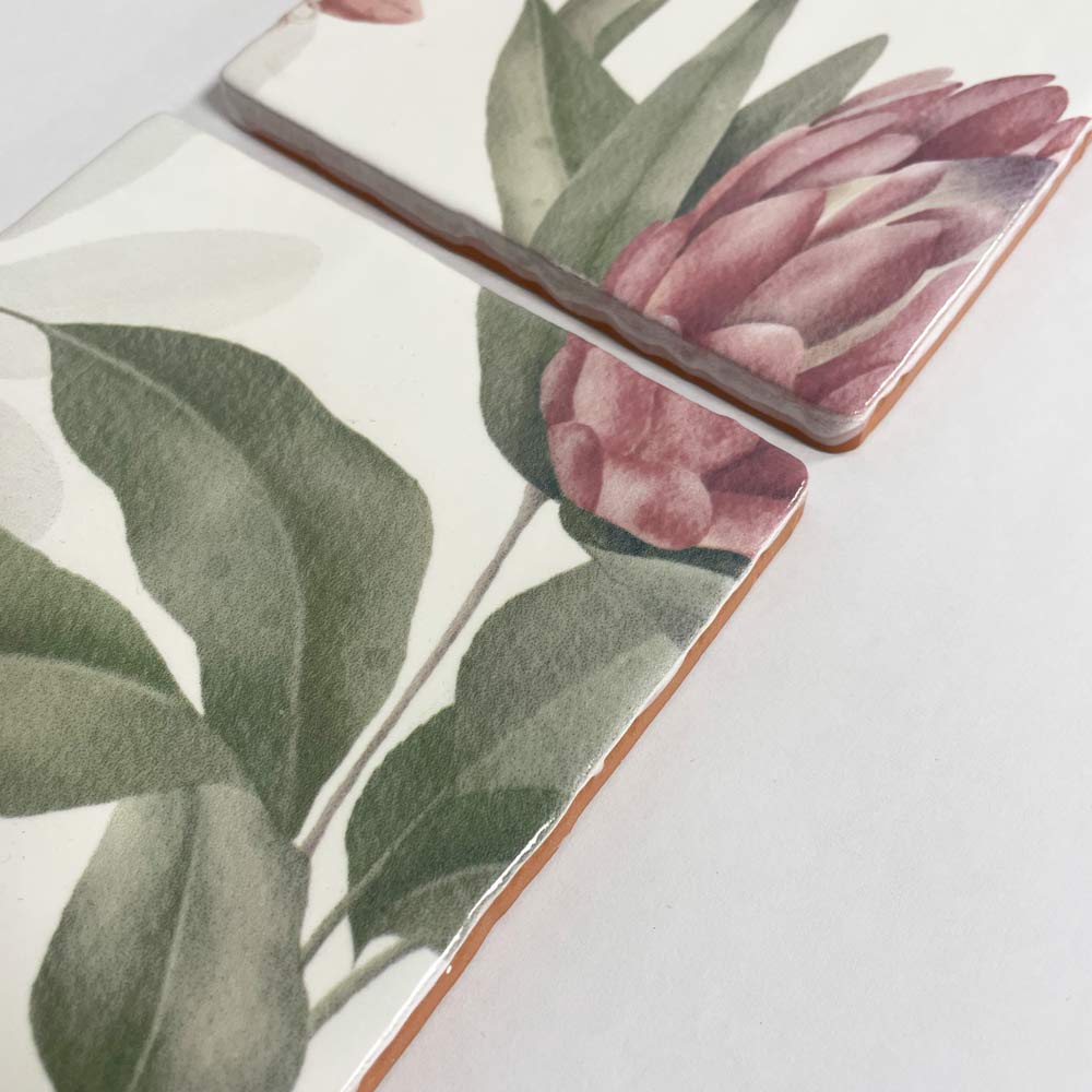 Image of Exotic Paradise 16-Tile Panel wall tile 52x52cm-Ceramic wall tile-Original Style-Tile.co.uk