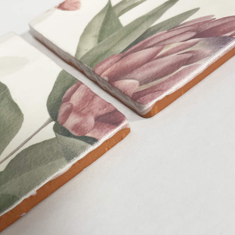 Image of Exotic Paradise 16-Tile Panel wall tile 52x52cm-Ceramic wall tile-Original Style-Tile.co.uk