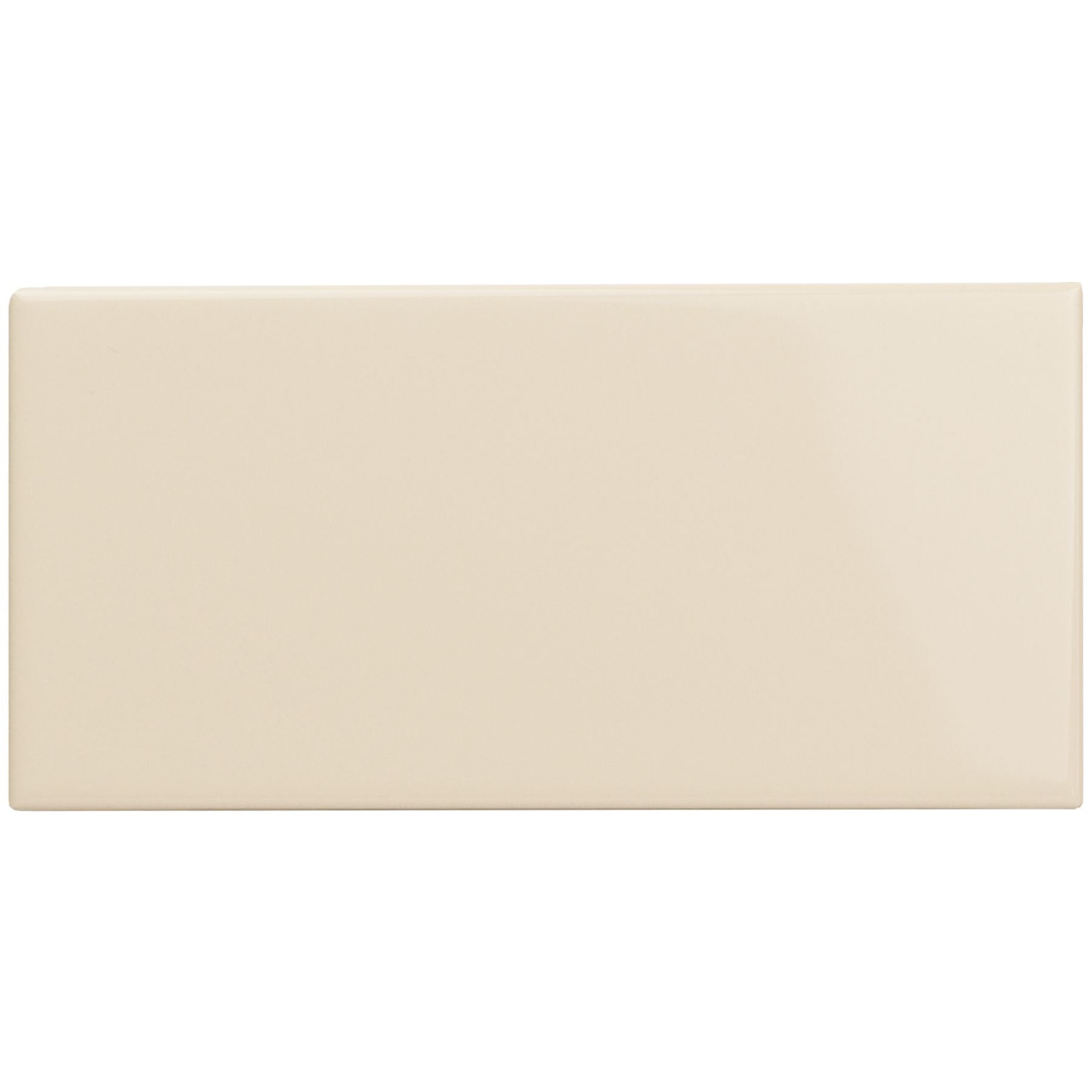 Image of County White Half Tile 15.2x7.5cm-Ceramic wall tile-Original Style-Tile.co.uk