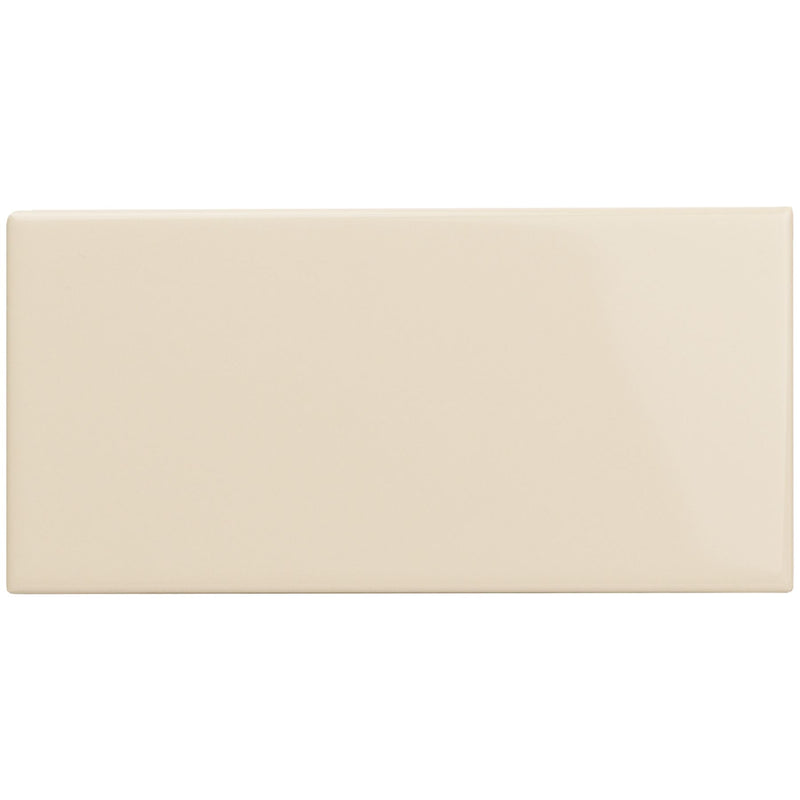Image of County White Half Tile 15.2x7.5cm-Ceramic wall tile-Original Style-Tile.co.uk