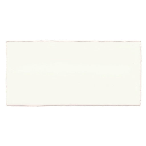 Cotton Plain Half Tile 6.3x13cm-Ceramic wall tile-Original Style-Tile.co.uk