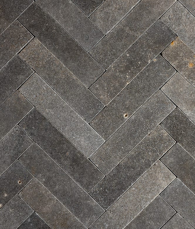 Image of Paid sample - Corfe Limestone Tumbled & Etched Parquet - Delivered separately by Ca Pietra-sample-sample-tile.co.uk
