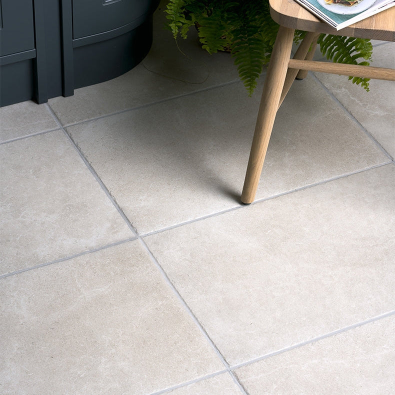 Image of Cotehele Sand tile 60x40cm-Porcelain tile-Ca Pietra-Tile.co.uk