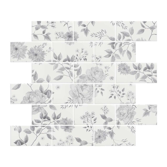 Sample Cottage Garden Brick-bond Grey Tile - Delivered separately by Original Style-sample-sample-Tile.co.uk