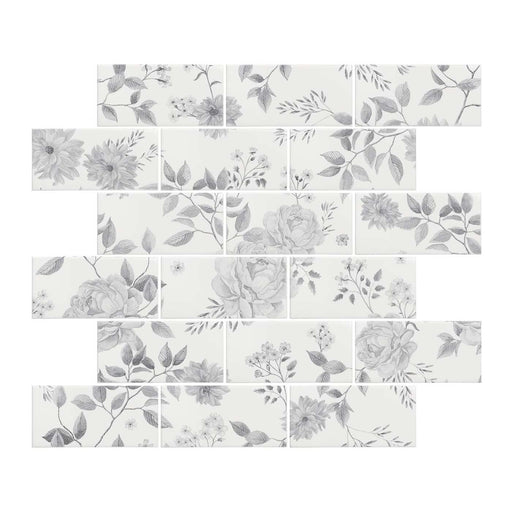 Sample Cottage Garden Brick-bond Grey 18-Tile Panel - Delivered separately by Original Style-sample-sample-Tile.co.uk