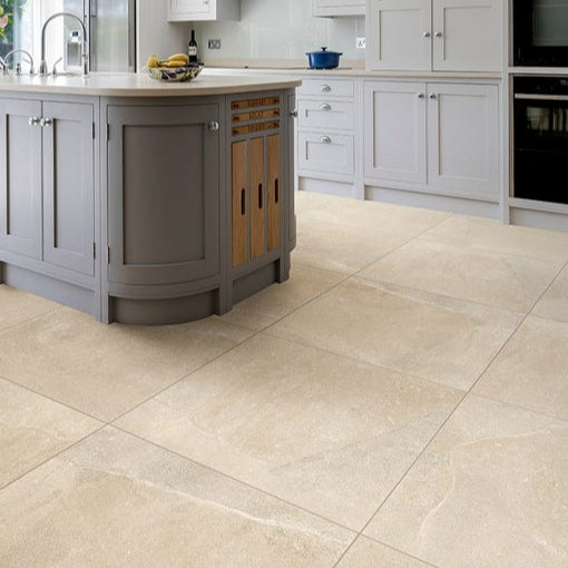 Image of Dorset Beige tile 60x30cm-Porcelain tile-Ca Pietra-Tile.co.uk