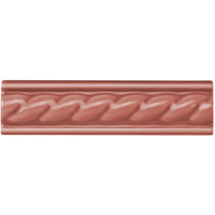 Image of Duchy Pink Rope Dado 15.2x4cm-Ceramic Tiles-Original Style-Tile.co.uk