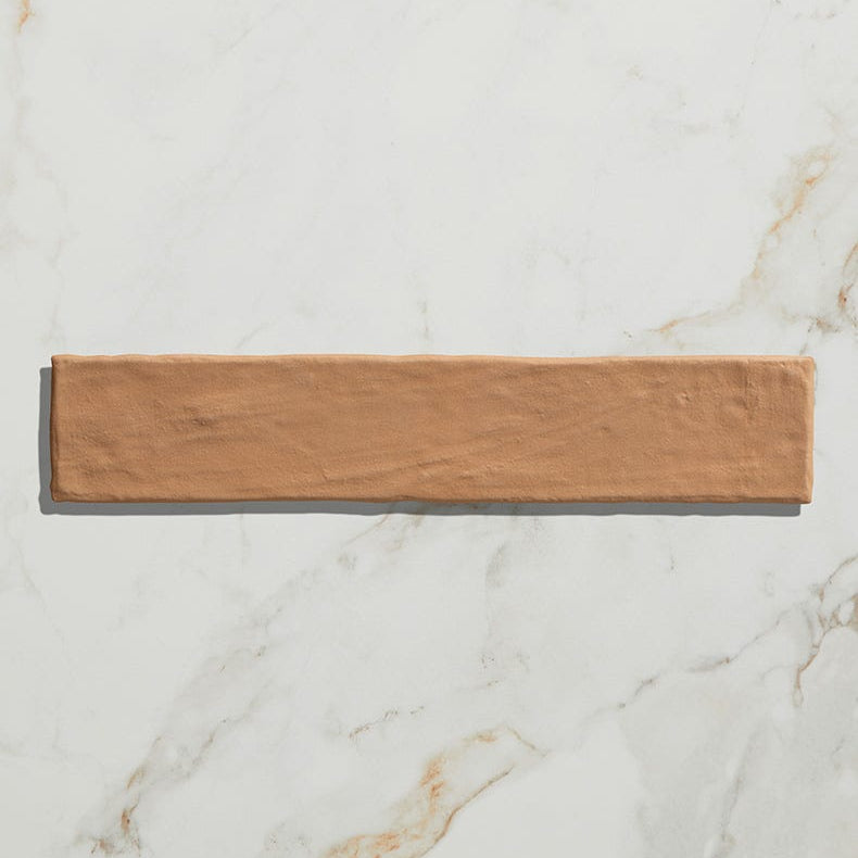 Image of Earthenware Porcelain Coral - 5 x 25 x 1.2cm-Ca Pietra-Tile.co.uk