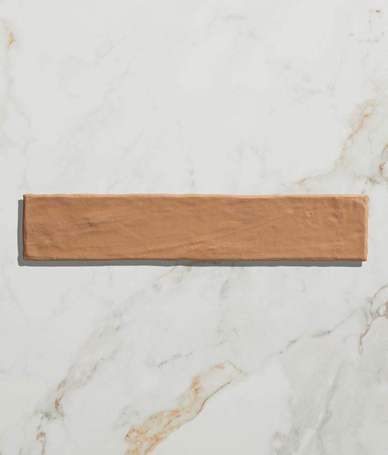 Image of Earthenware Porcelain Coral - Full Tile Sample-sample-sample-Tile.co.uk