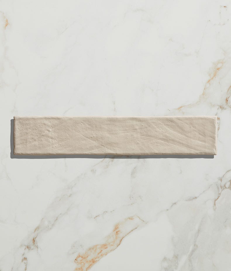 Image of Earthenware Porcelain Linen - Full Tile Sample-sample-sample-Tile.co.uk