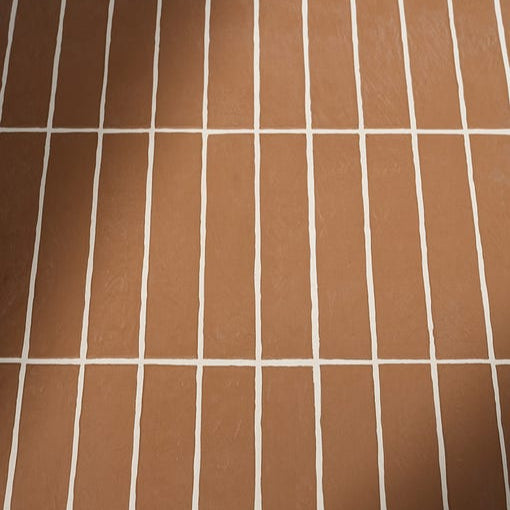 Earthenware Porcelain Coral - 5 x 25 x 1.2cm-Ca Pietra-Tile.co.uk