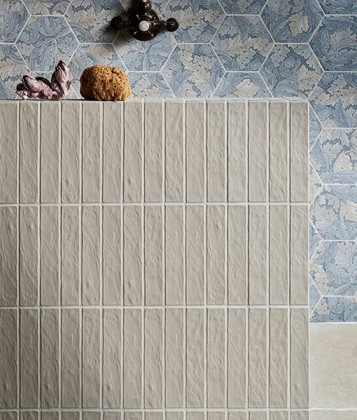 Earthenware Porcelain Linen - 5 x 25 x 1.2cm-Ca Pietra-Tile.co.uk