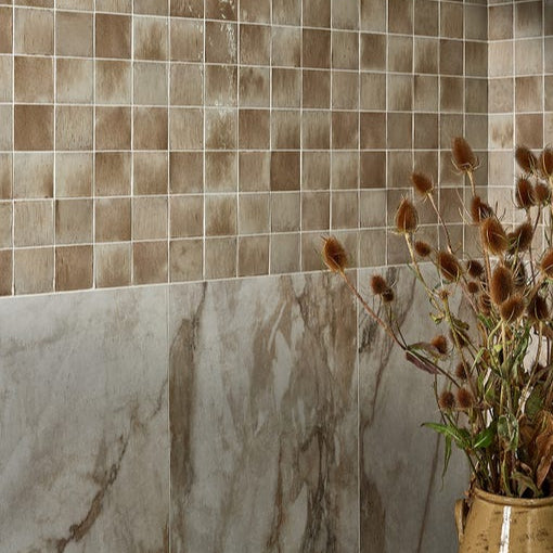 Image of East Village Porcelain Oro - 59.5 x 119.2 x 1.0cm-Ca Pietra-Tile.co.uk