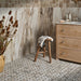 East Village Porcelain Basketweave Mosaic Oro - 31.5 x 31.5 x 1.0cm-Ca Pietra-Tile.co.uk