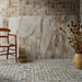 East Village Porcelain Oro - 59.5 x 119.2 x 1.0cm-Ca Pietra-Tile.co.uk