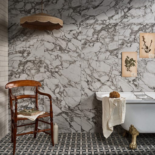 Image of East Village Porcelain Grigio - 59.5 x 59.5 x 1.0cm-Ca Pietra-Tile.co.uk