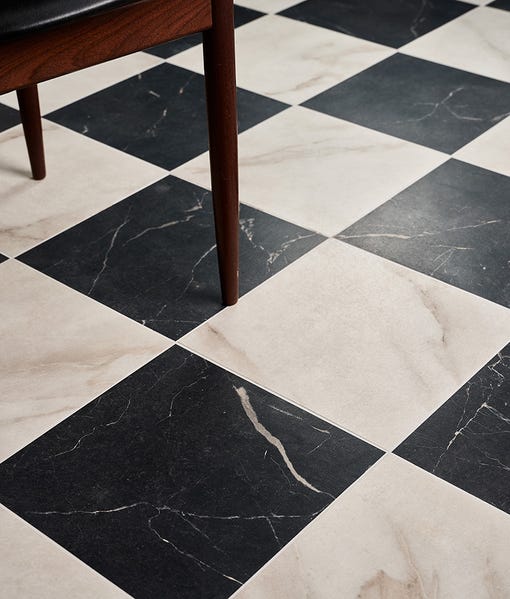 Image of East Village Porcelain Bianco - 59.5 x 59.5 cm-Ca Pietra-Tile.co.uk