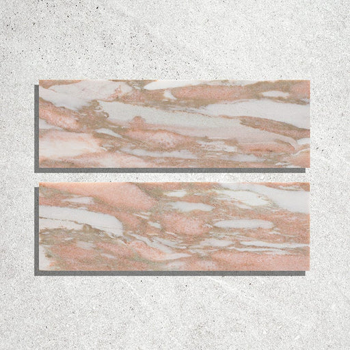 Sample Swatch East Java Flamingo Brick Marble Tile - Delivered separately by Ca'Pietra-sample-sample-Tile.co.uk