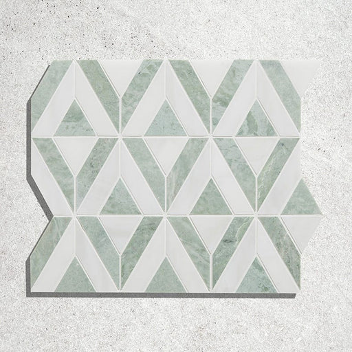 Sample Swatch East Java Hummingbird Temple Marble Mosaic - Delivered separately by Ca'Pietra-sample-sample-Tile.co.uk