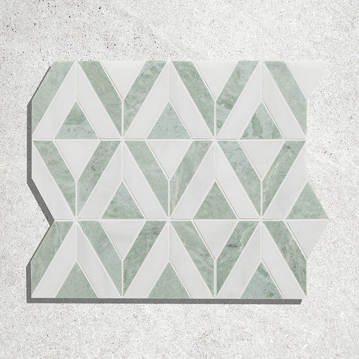 Sample Swatch East Java Hummingbird Temple Marble Mosaic - Delivered separately by Ca'Pietra-sample-sample-Tile.co.uk