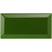 Edwardian Green Metro Tile 15x7.5cm-Ceramic wall tile-Original Style-Tile.co.uk