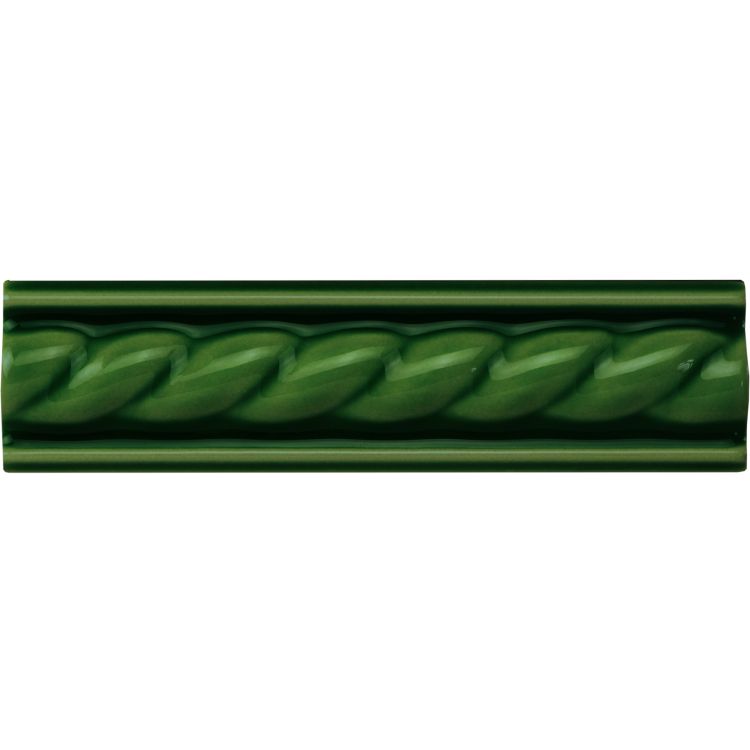 Image of Free Sample - Edwardian Green Rope Dado 10x10cm - Delivered separately by Original Style-sample-sample-Tile.co.uk