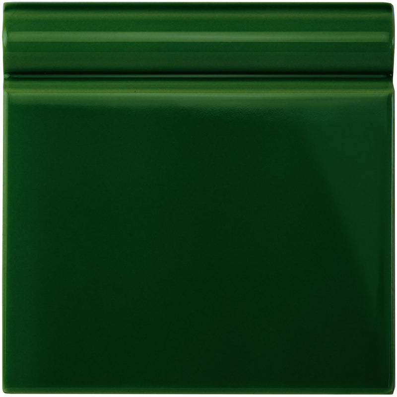 Image of Paid Sample - Edwardian Green Skirting Tile - Delivered separately by Original Style-sample-sample-Tile.co.uk