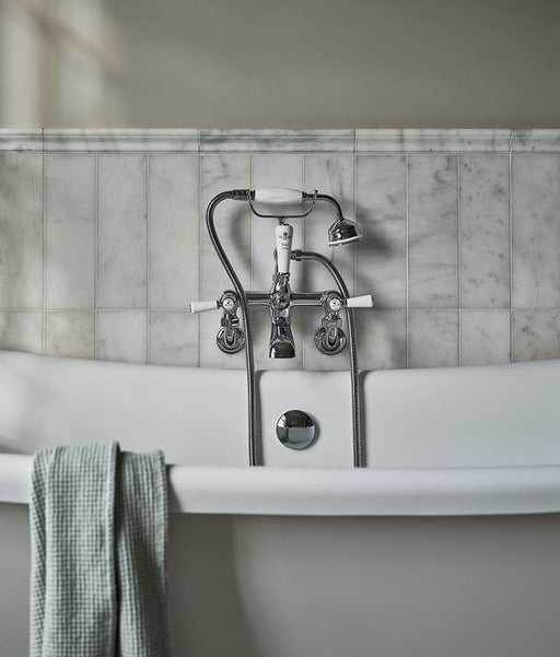 Long Island Marble Honed Dado 5 x 30.5 x 2.6cm-Ca Pietra-Tile.co.uk