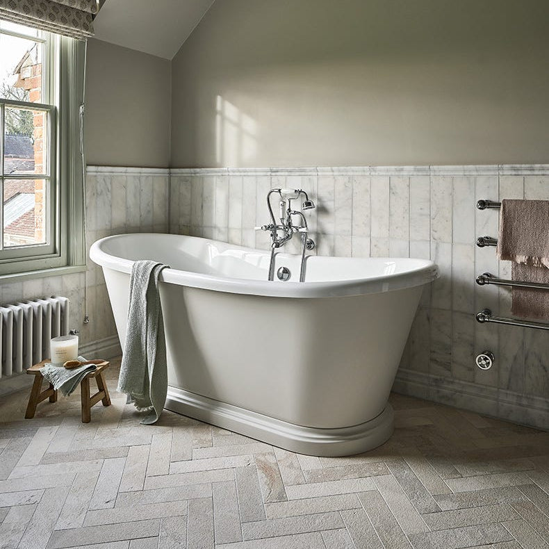 Image of Enki Parquet Limestone Velvet Natural Stone Tile 7.5x30cm-Limestone tiles-Ca Pietra-Tile.co.uk