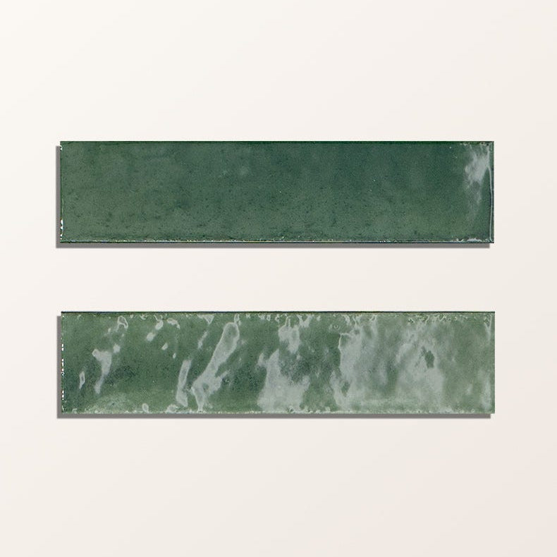 Image of Foundry Novo Porcelain Irish Green Tile - 5.7 x 23.7cm-Ca Pietra-Tile.co.uk