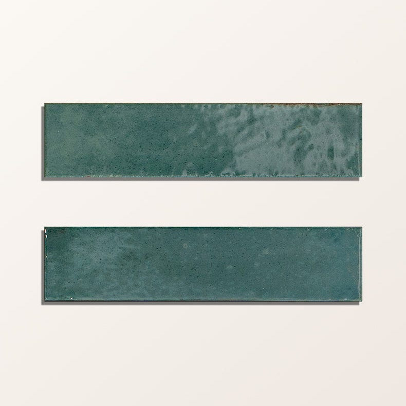 Image of Foundry Novo Porcelain Turquoise Tile - 5.7 x 23.7cm-Ca Pietra-Tile.co.uk