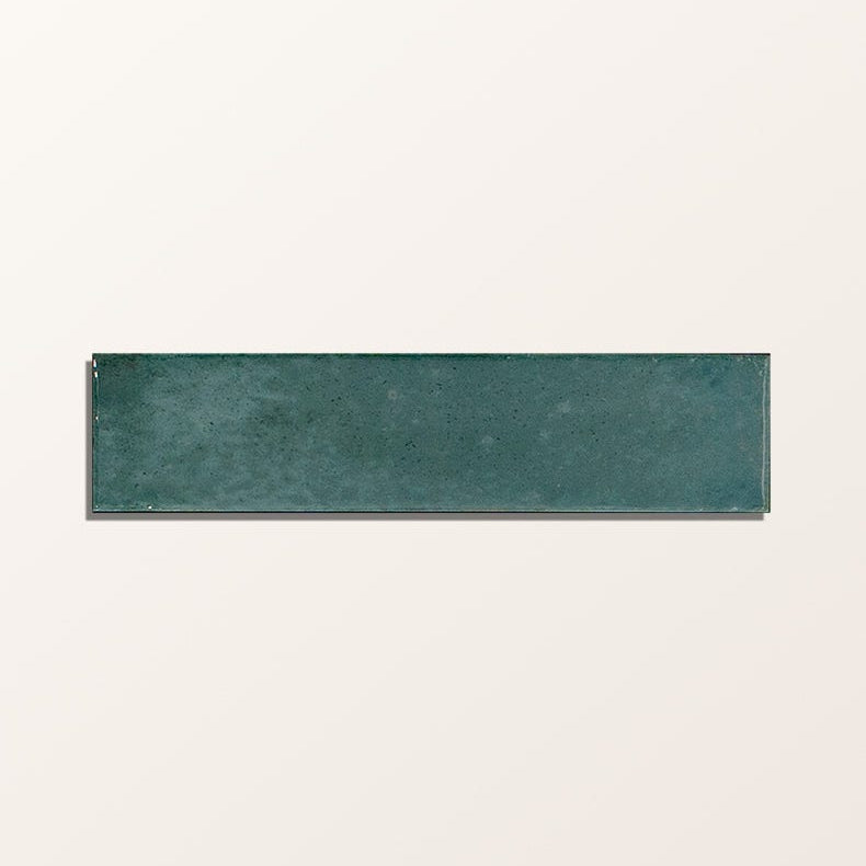 Image of Foundry Novo Porcelain Turquoise Tile - 5.7 x 23.7cm-Ca Pietra-Tile.co.uk