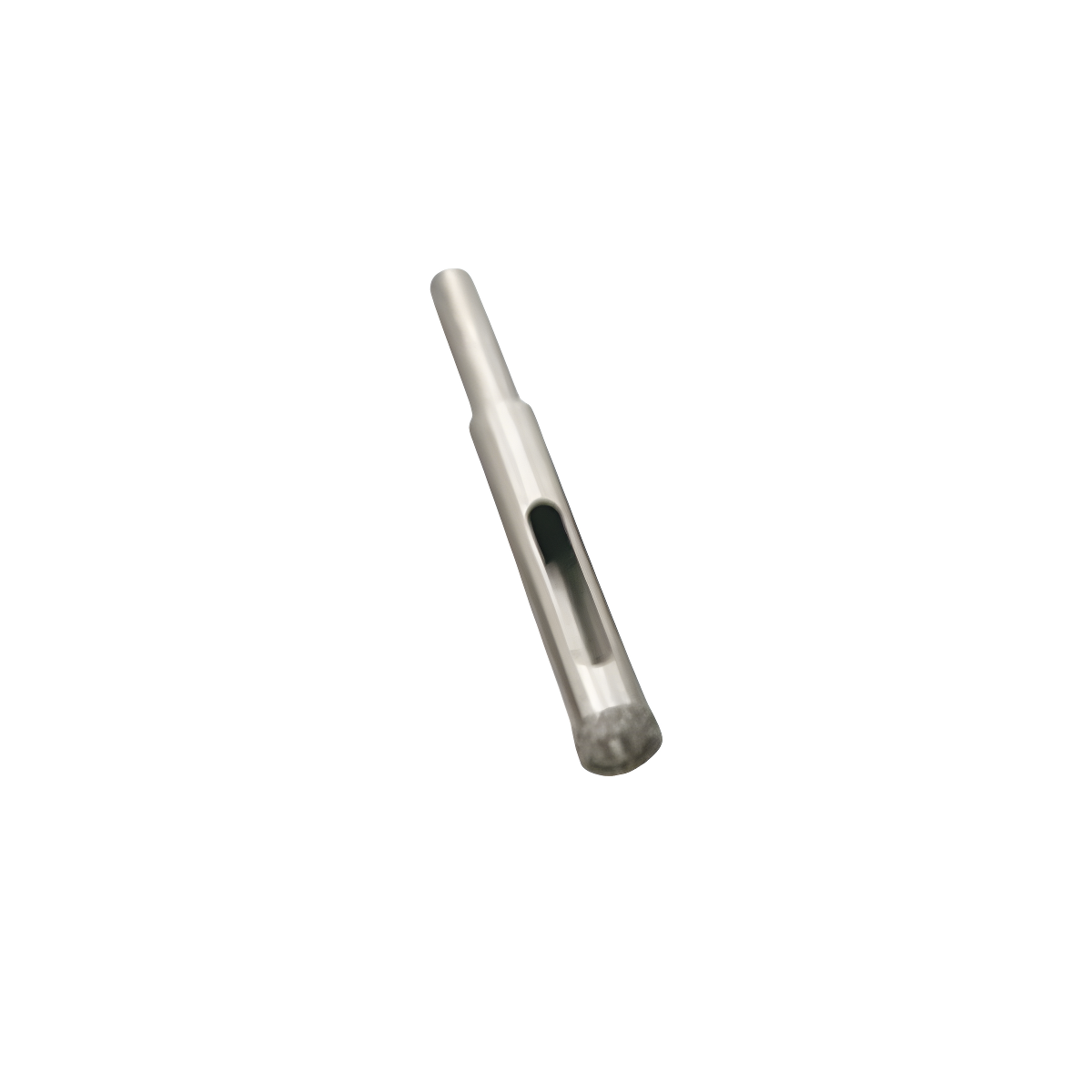 Image of Metal drill bit on a white background