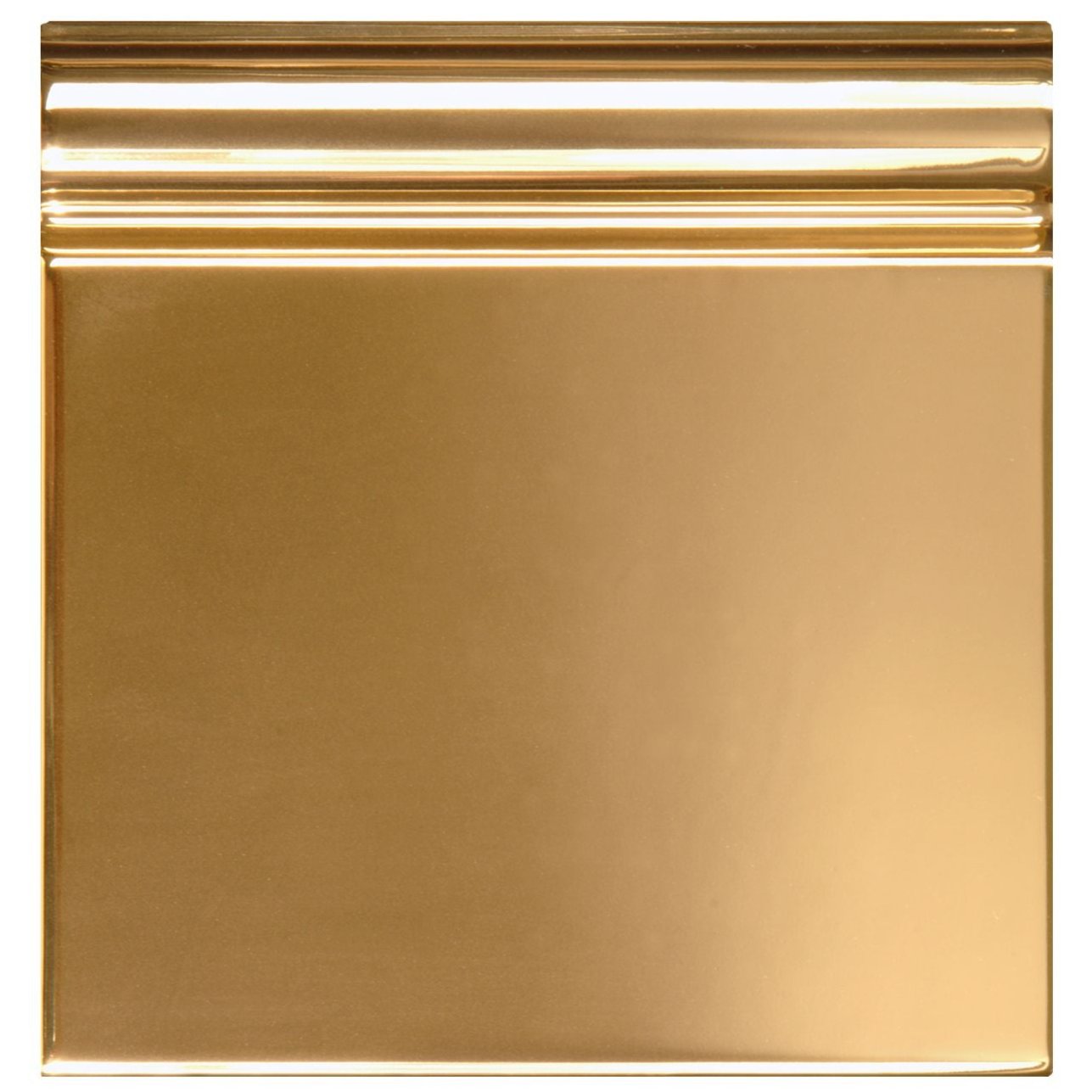 Image of Gold Skirting Tile 15.2x15.2cm-Ceramic Tiles-Original Style-Tile.co.uk