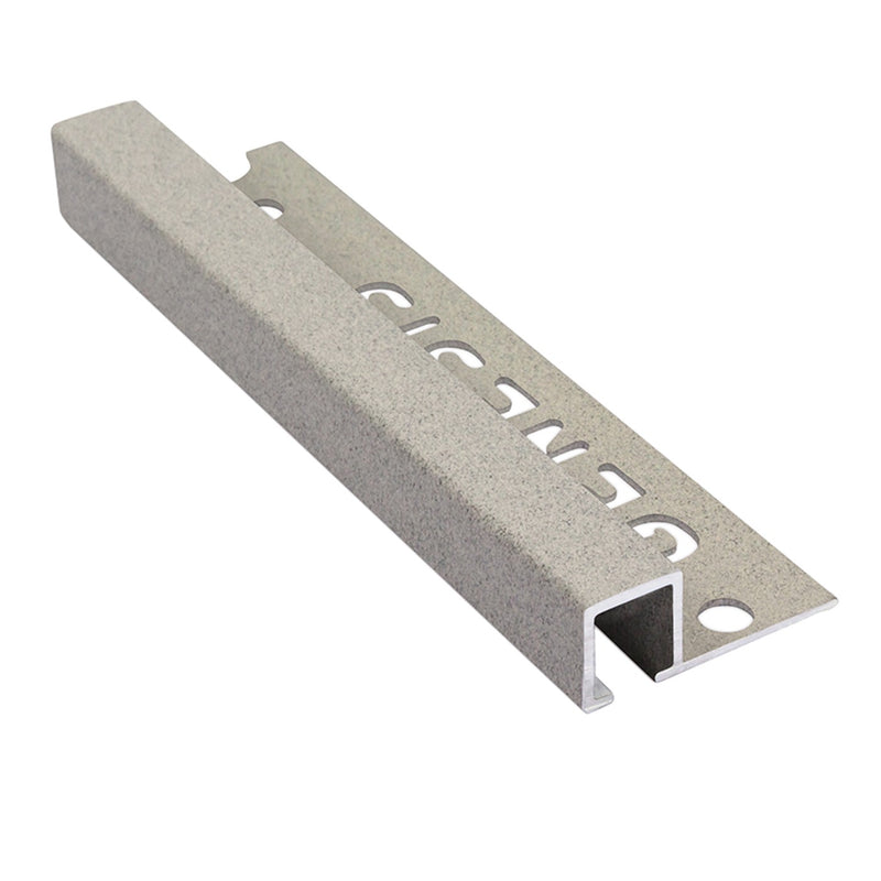Image of Genesis Granite Square Edge Aluminium Tile Trim-Trim-Genesis-Tile.co.uk