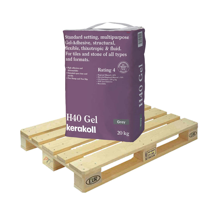 Kerakoll 20kg H40 Gel Grey Standard Tile Adhesive-Adhesive-Kerakoll-tile.co.uk
