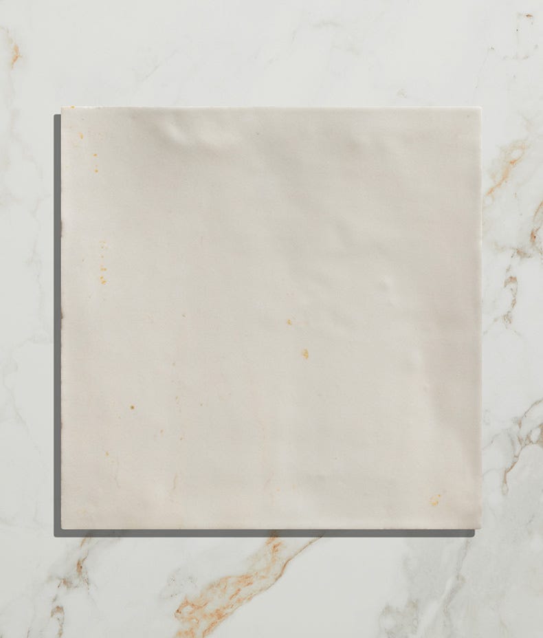 Image of Hammam Ceramic White - Free Swatch Sample-sample-sample-Tile.co.uk