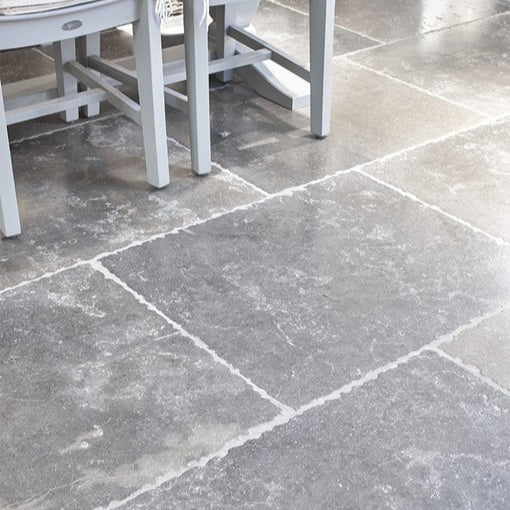 Hazlebury Limestone Seasoned Stone Floor Tile 60cm x random-Limestone tiles-Ca Pietra-Tile.co.uk
