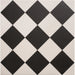 Free Sample - Harlequin Large Black On Chalk 10x10cm-sample-sample-Tile.co.uk