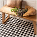 Harlequin Small Black On Chalk 29.8x29.8cm-Porcelain tile-Original Style-Tile.co.uk