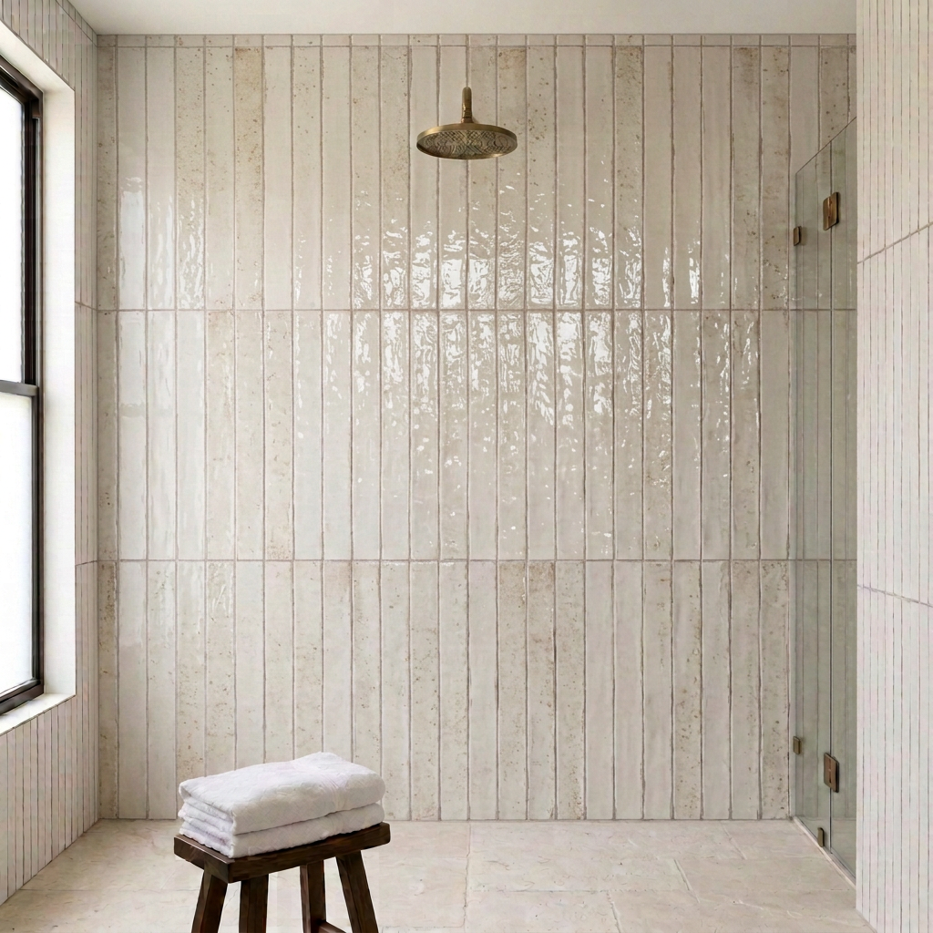 Image of Calle Ivory square shower scene