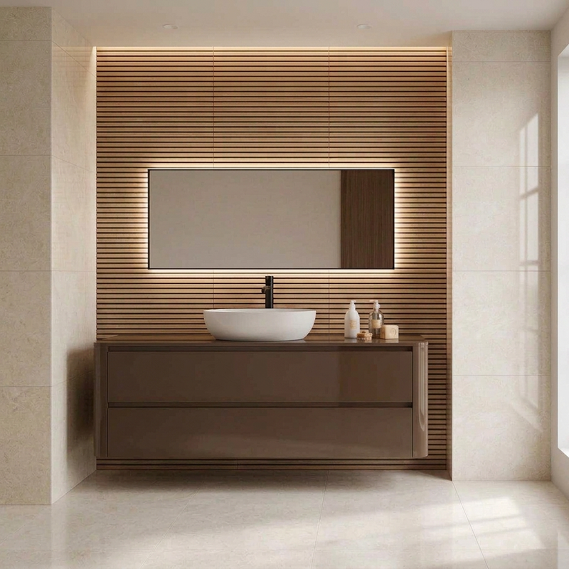 Image of Nature Wall Oak Tile 40x120cm-Large format-El Molino-Tile.co.uk