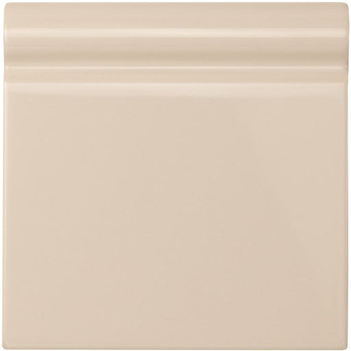 Ivory Skirting Tile 15.2x15.2cm-Ceramic Tiles-Original Style-Tile.co.uk