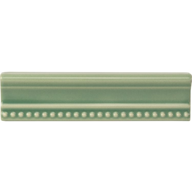 Image of Jade Breeze Hogarth Dado 15.2x3.8cm-Ceramic Tiles-Original Style-Tile.co.uk