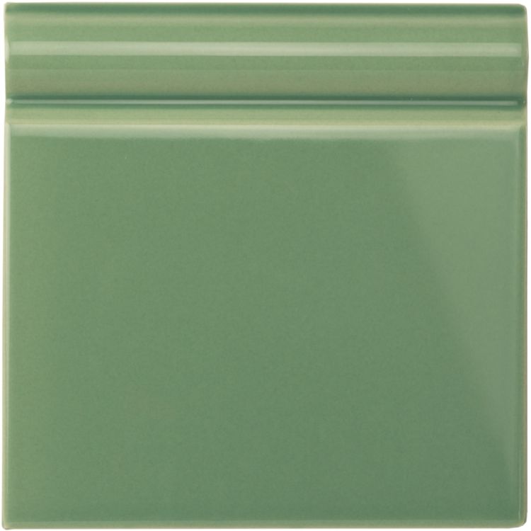 Image of Jade Breeze Skirting Tile 15.2x15.2cm-Ceramic Tiles-Original Style-Tile.co.uk